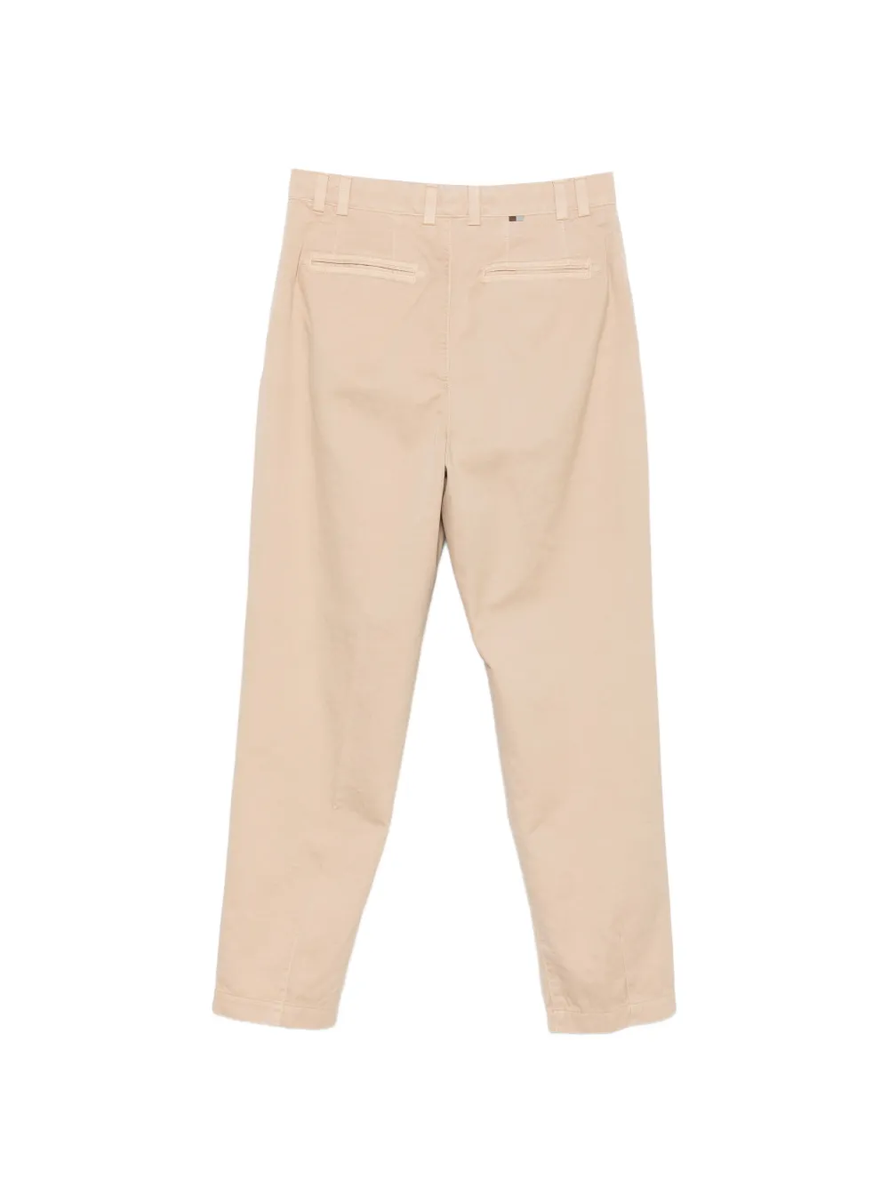 Canali Straight plooibroek Beige