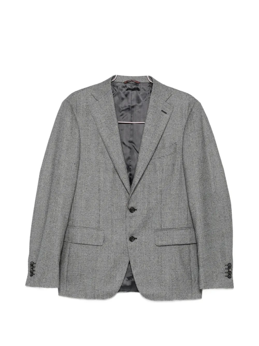 Canali Prince of Wales buttoned suit - Grigio