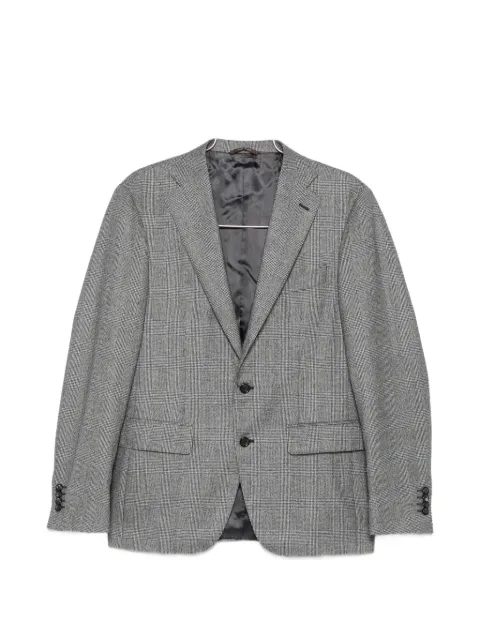 Canali Prince of Wales buttoned suit
