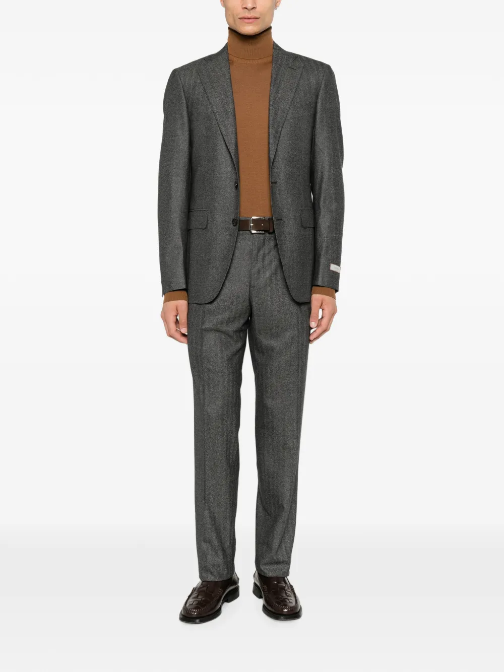 Canali Wollen coltrui Bruin