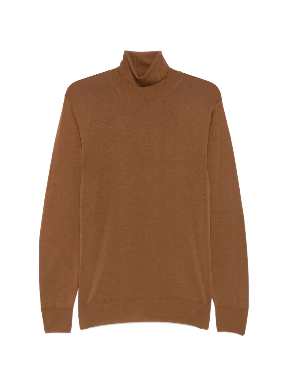 Canali roll-neck wool sweater - Braun