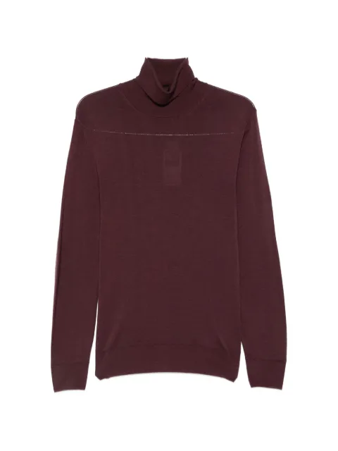 Canali roll-neck long-sleeve sweater