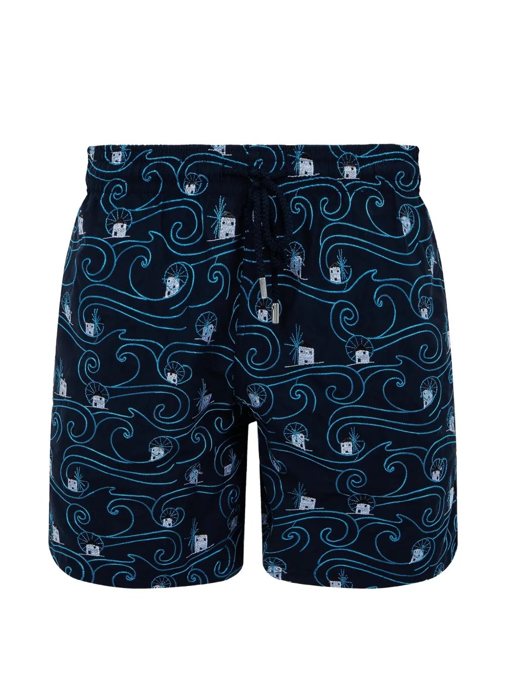 Vilebrequin embroidered swim shorts - Blau