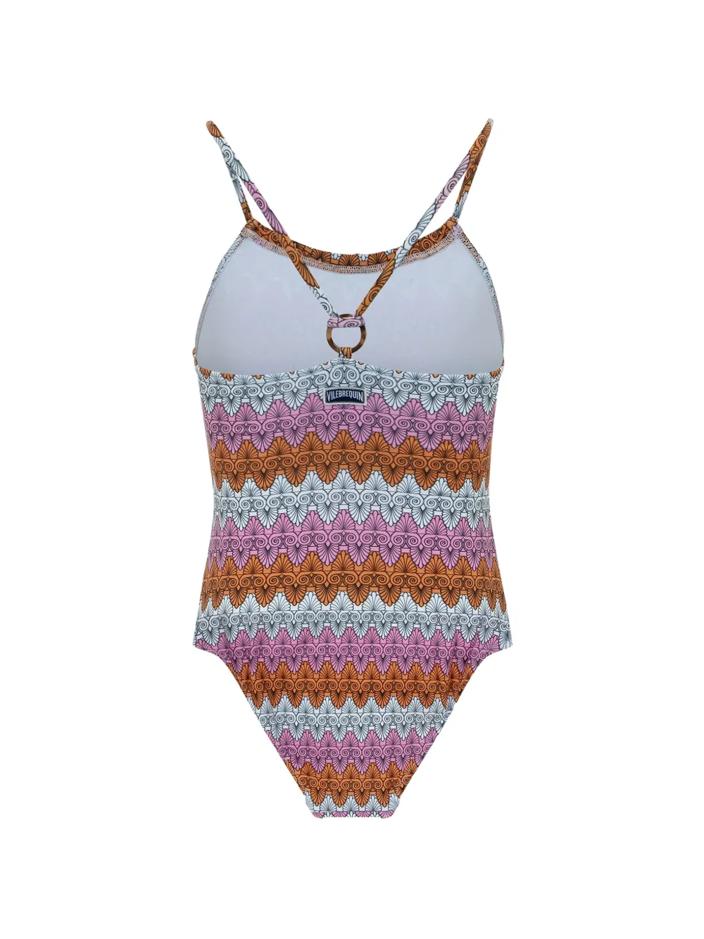 Vilebrequin Kids x Mary Katrantzou badpak met grafische print en ring-detail Roze