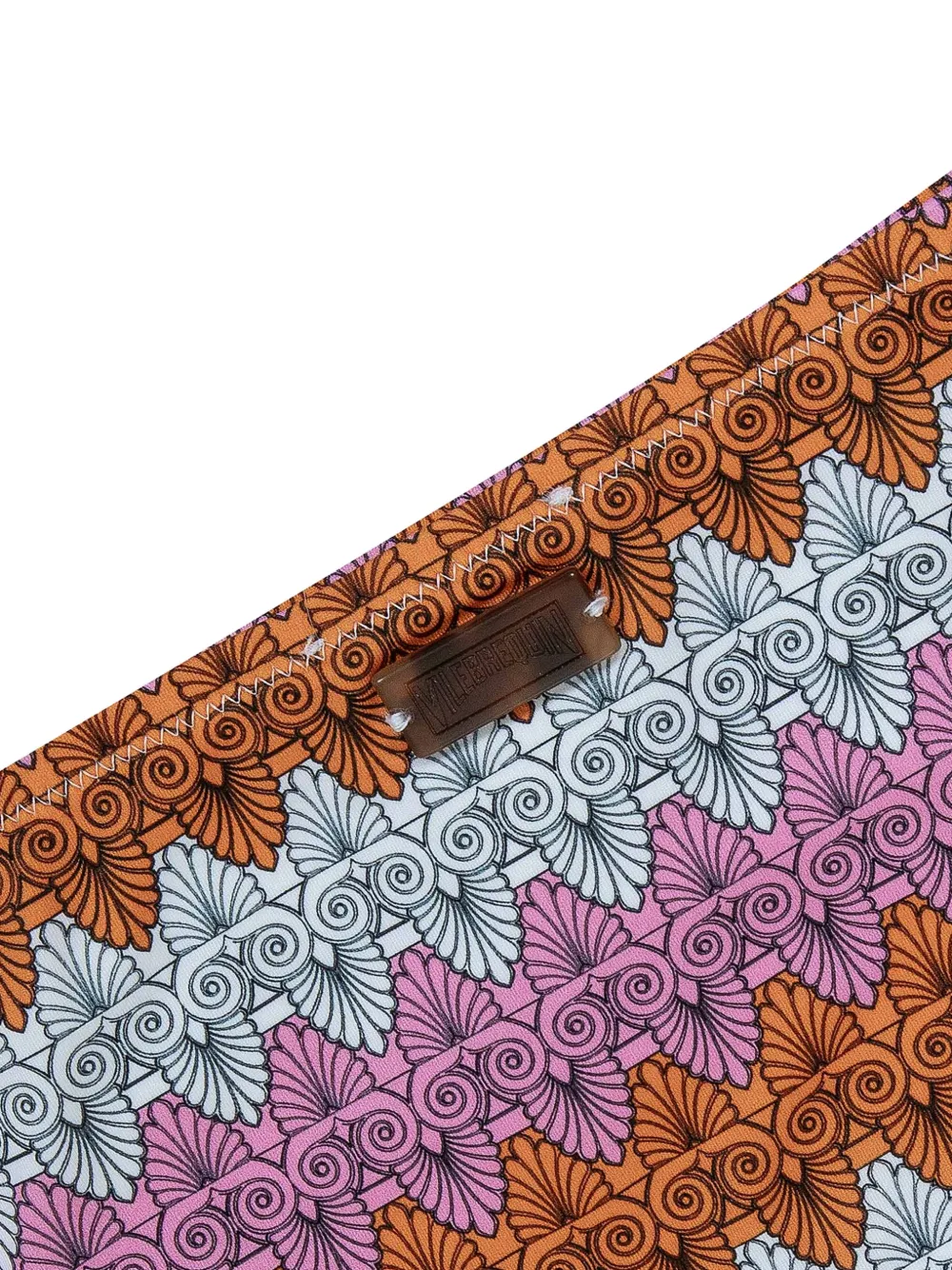 Vilebrequin x Mary Katrantzou bikinitop Oranje