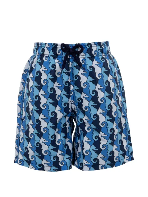 Vilebrequin Kids x Mary Katrantzou short de bain à imprimé hippocampe