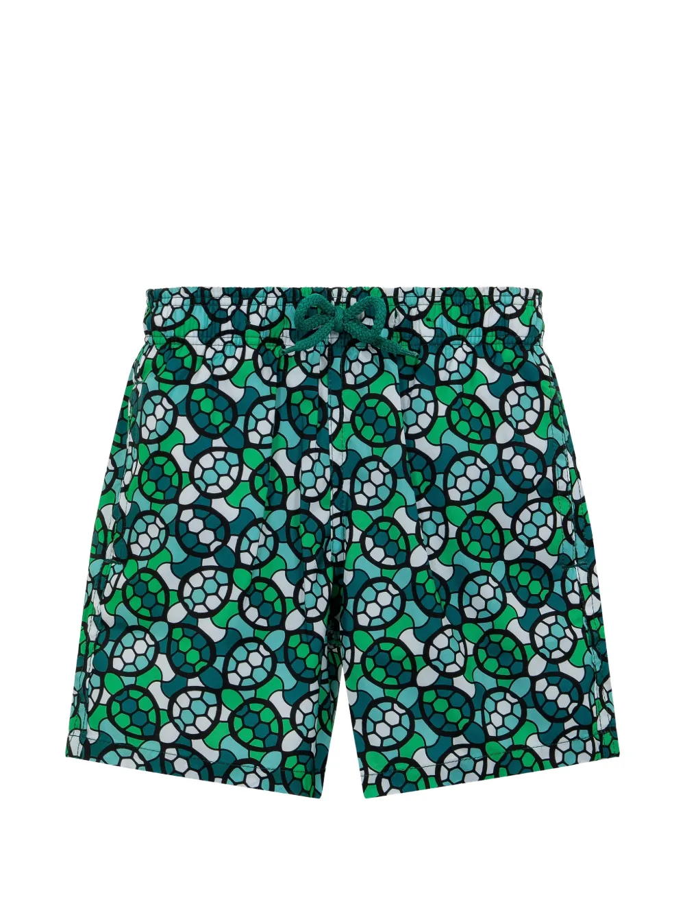 Vilebrequin Kids x Mary Katrantzou zwembroek met schildpad-print Groen