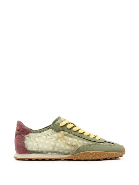 Hoff Bridge gingham-pattern panelled sneakers