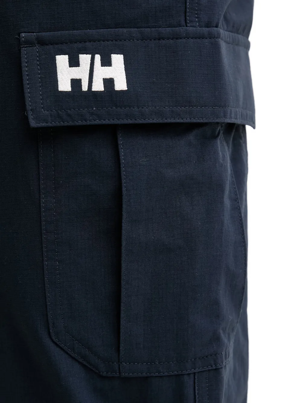 Helly Hansen Cargo broek met logopatch Blauw