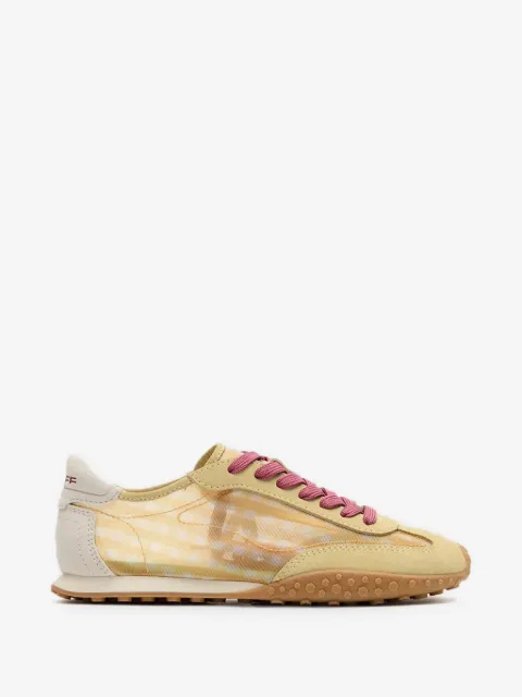 Hoff Bridge gingham-pattern panelled sneakers
