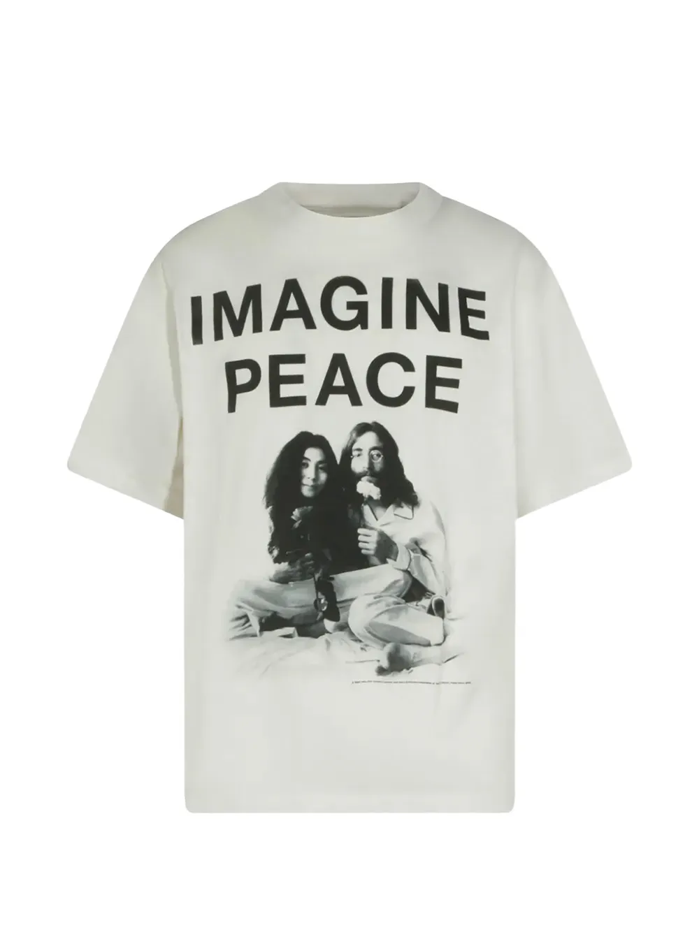 SAINT MXXXXXX graphic-print T-shirt - Toni neutri