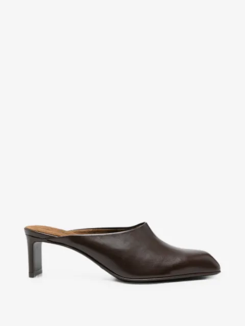 KHAITE mules med firkantet snude