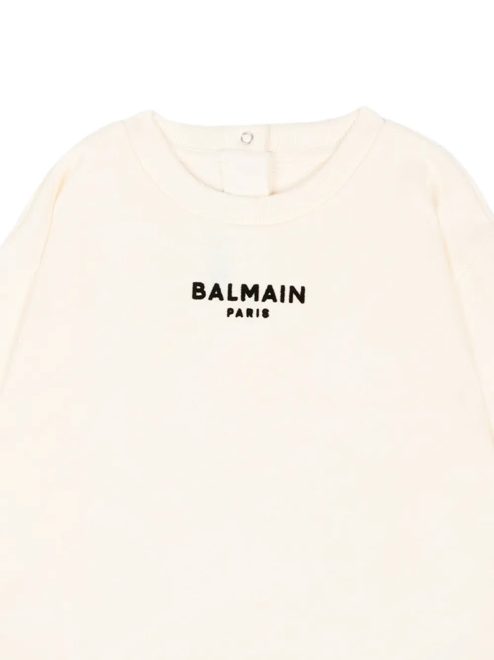 Balmain Kids Trui met logoprint Wit