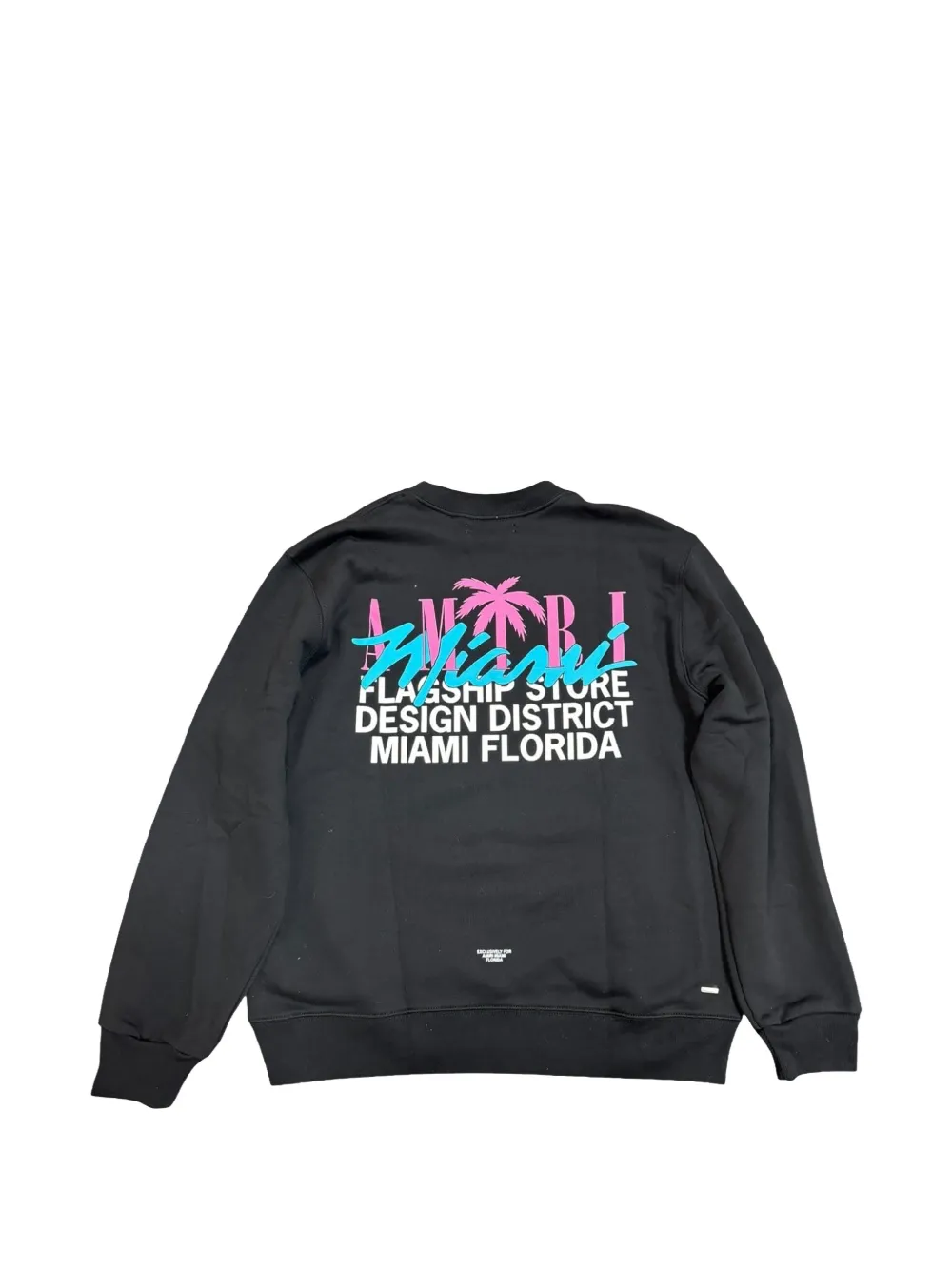 AMIRI Sweater met logoprint Zwart