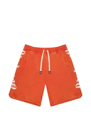 SP5DER OG Studded Shorts | Red | FARFETCH