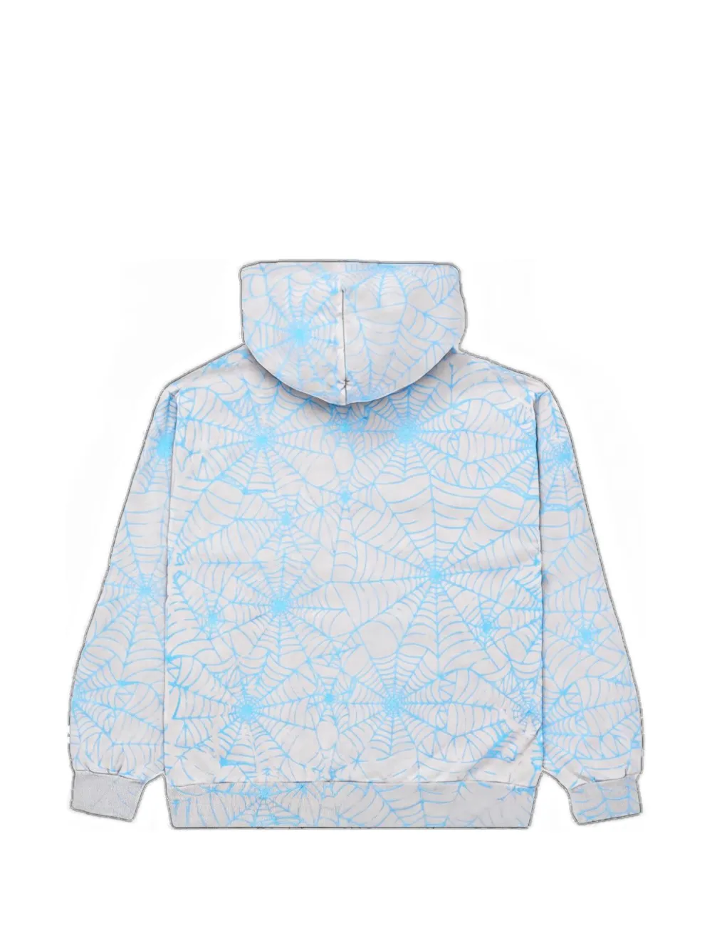 SP5DER Hoodie met logoprint Grijs