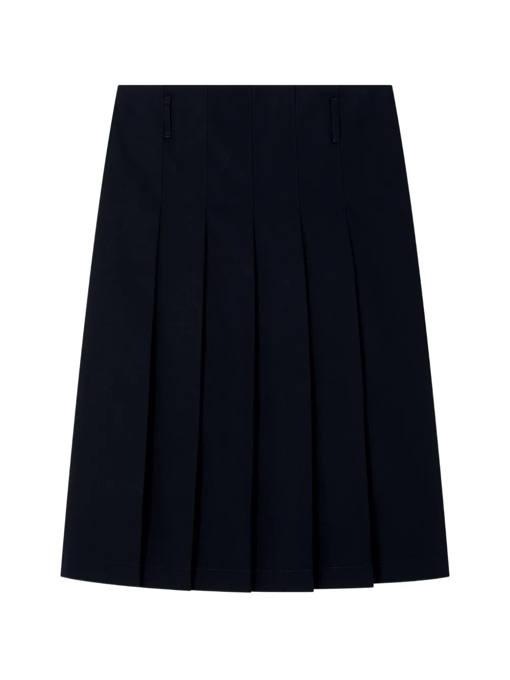 A.P.C. pleated midi skirt - Blu