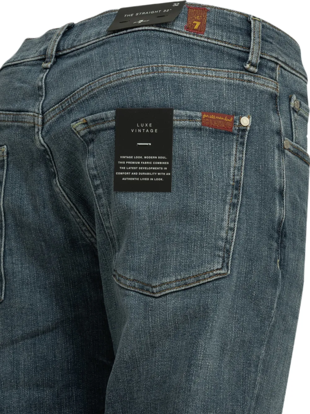 7 For All Mankind Straight jeans Blauw
