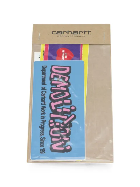 Carhartt WIP graphic-print sticker set