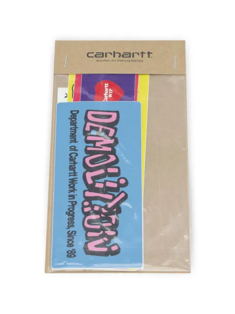 Carhartt WIP graphic-print sticker set