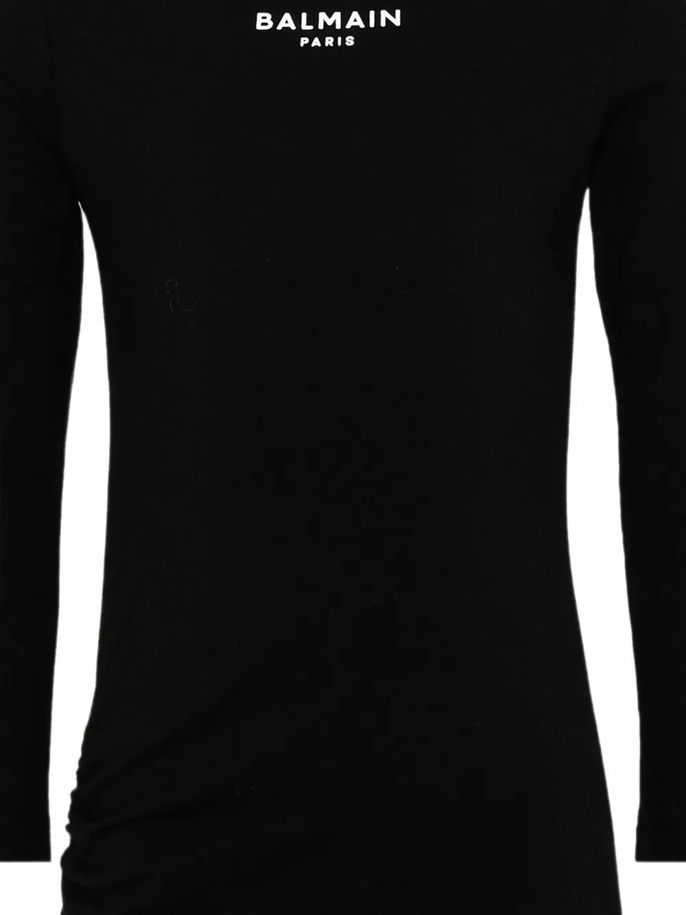 Balmain Kids Jurk met logoprint Zwart