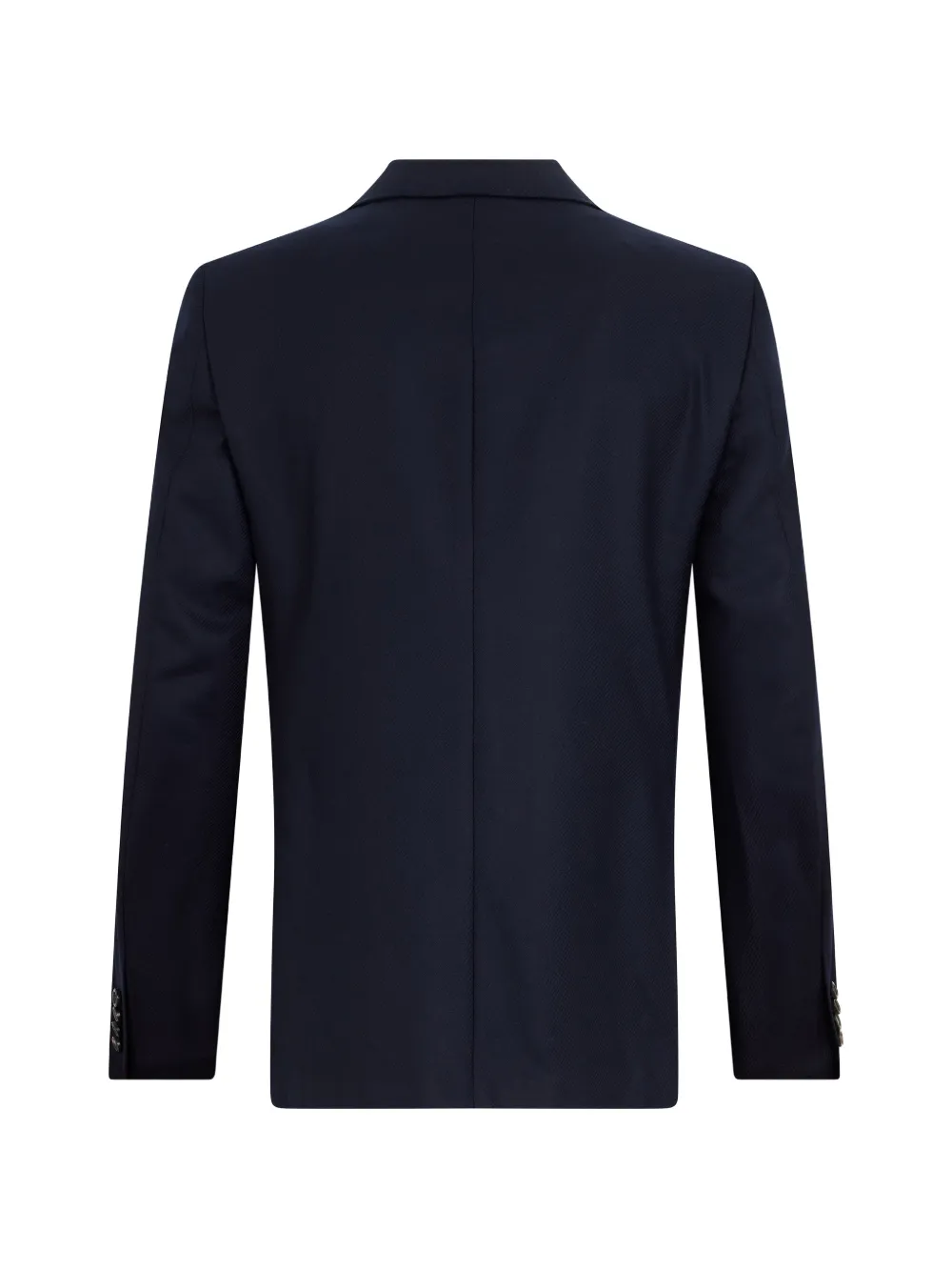 Canali Twill blazer met enkele rij knopen Blauw