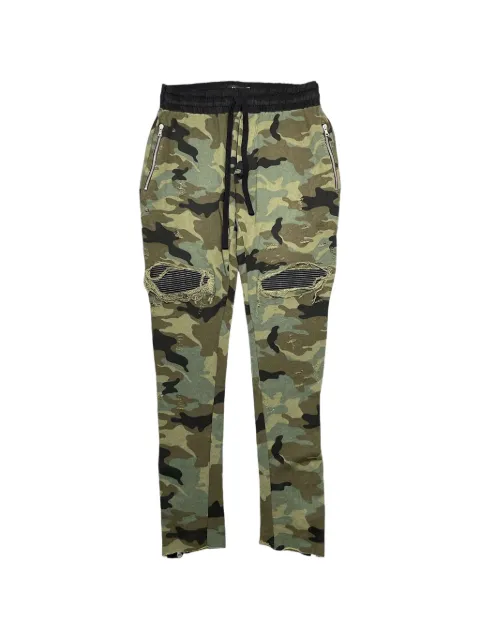 AMIRI MX1 leather-patch track pants