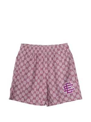 ERIC EMANUEL ストライプ ショートパンツ | ブルー | FARFETCH JP
