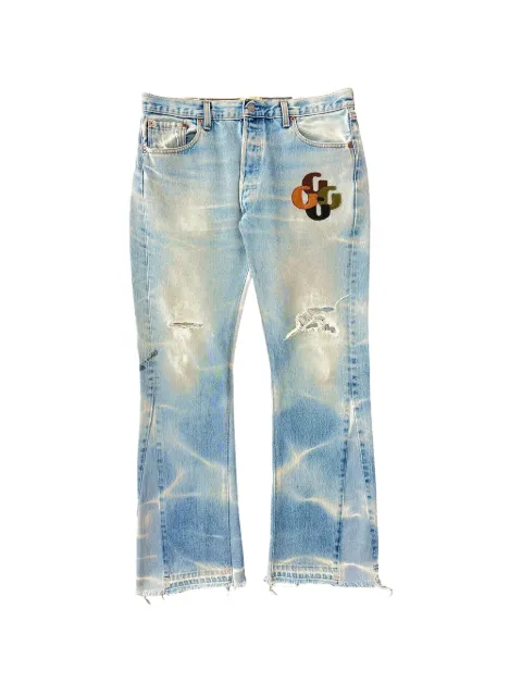 GALLERY DEPT. LA Flare patch-detail jeans