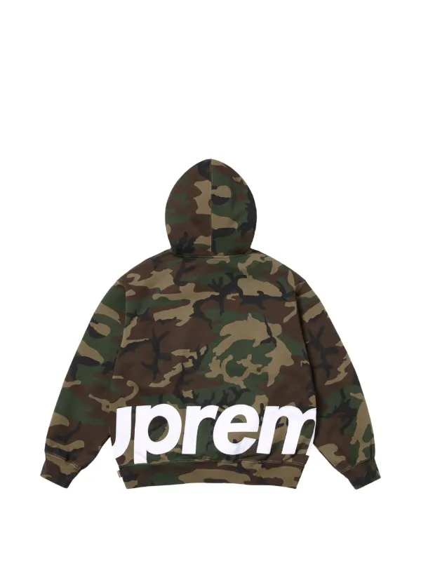 Supreme カモフラージュ フード付きパーカー Supreme カモフラージュ パーカー | グリーン | FARFETCH JP