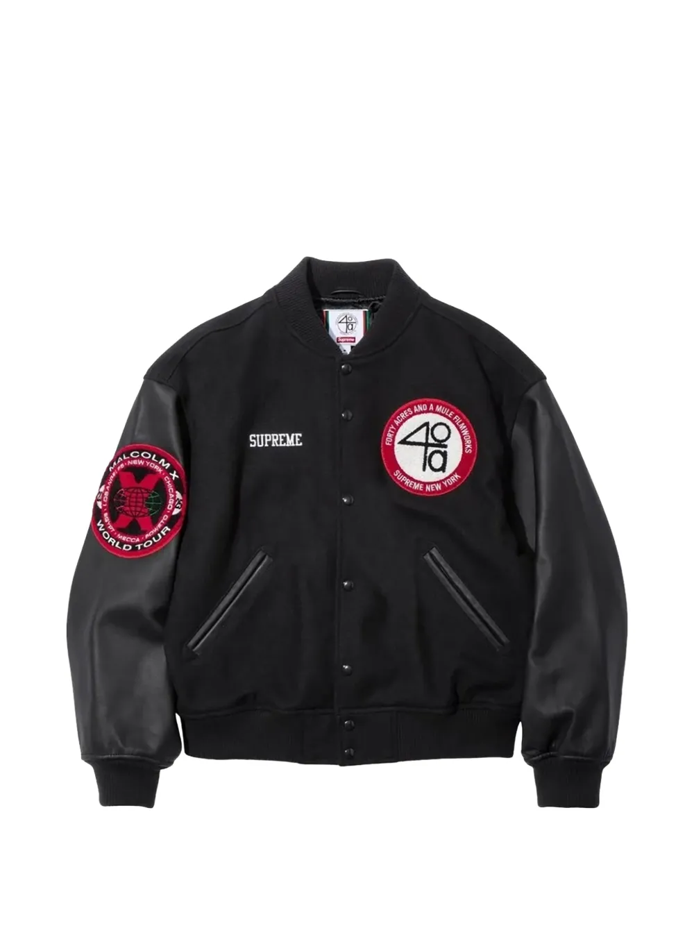 Supreme 40 Acres Malcolm bomber jacket - Black