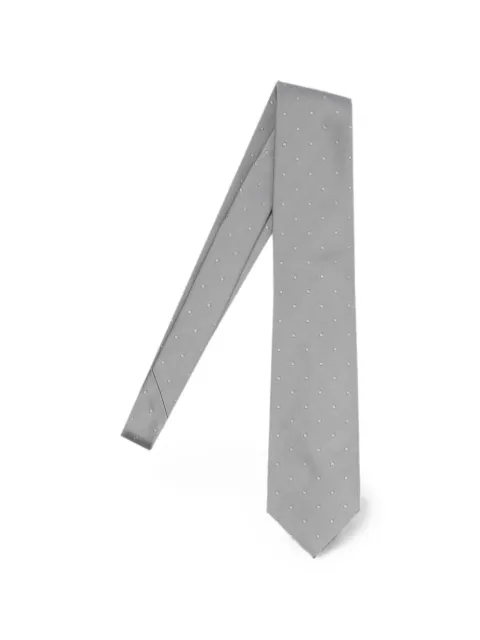 TOM FORD polka-dot silk tie