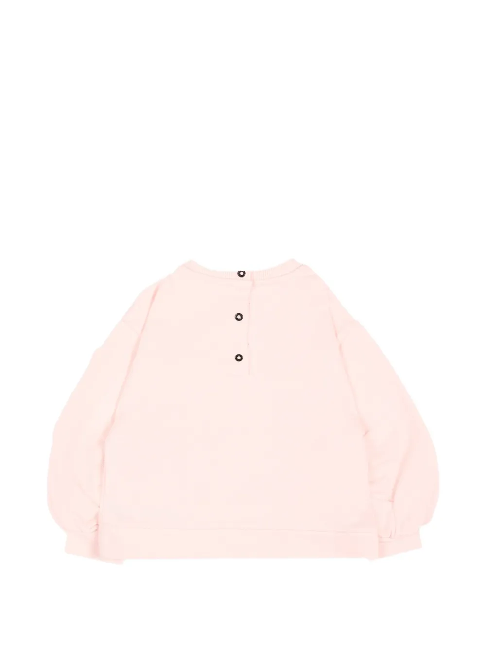 Balmain Kids Sweater met logoprint Roze
