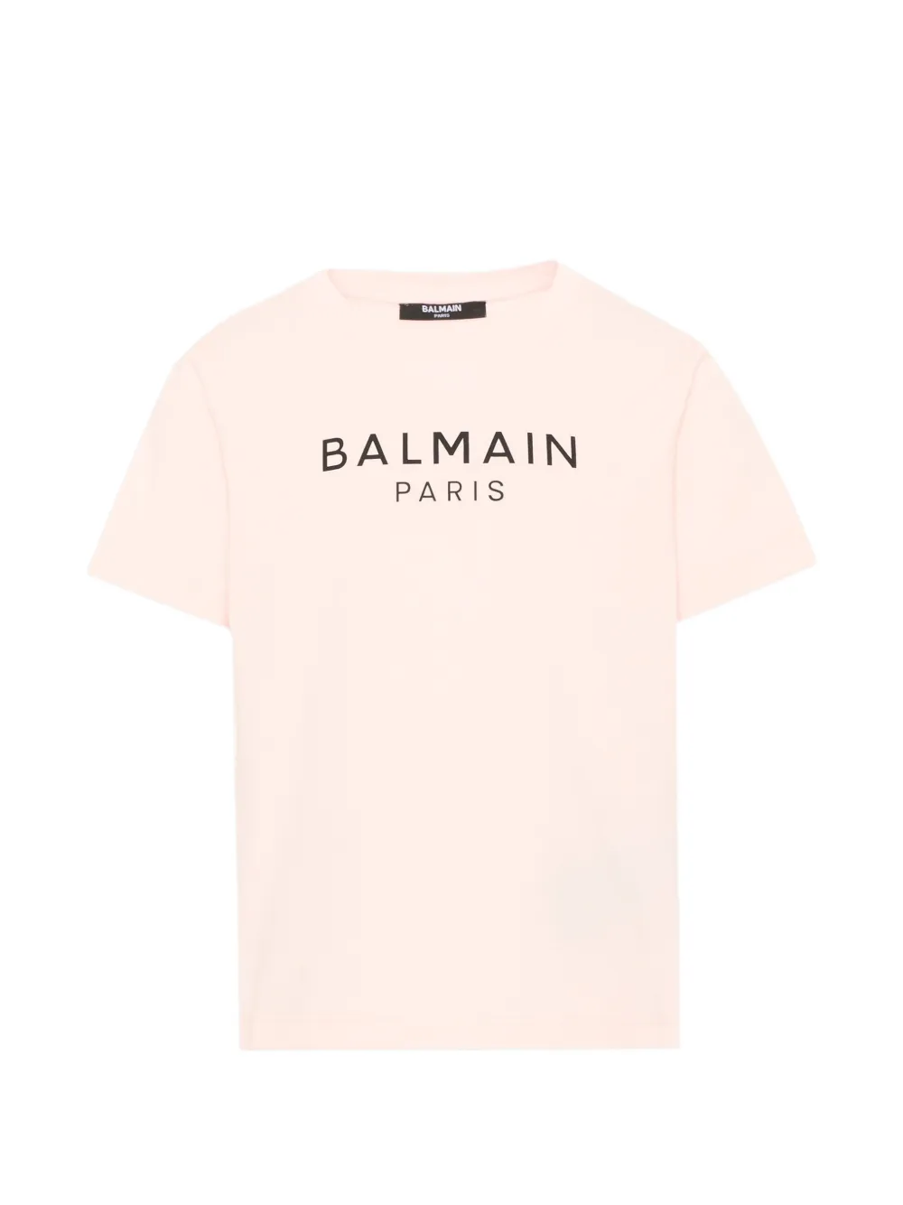 Balmain Kids logo-print T-shirt - Rosa