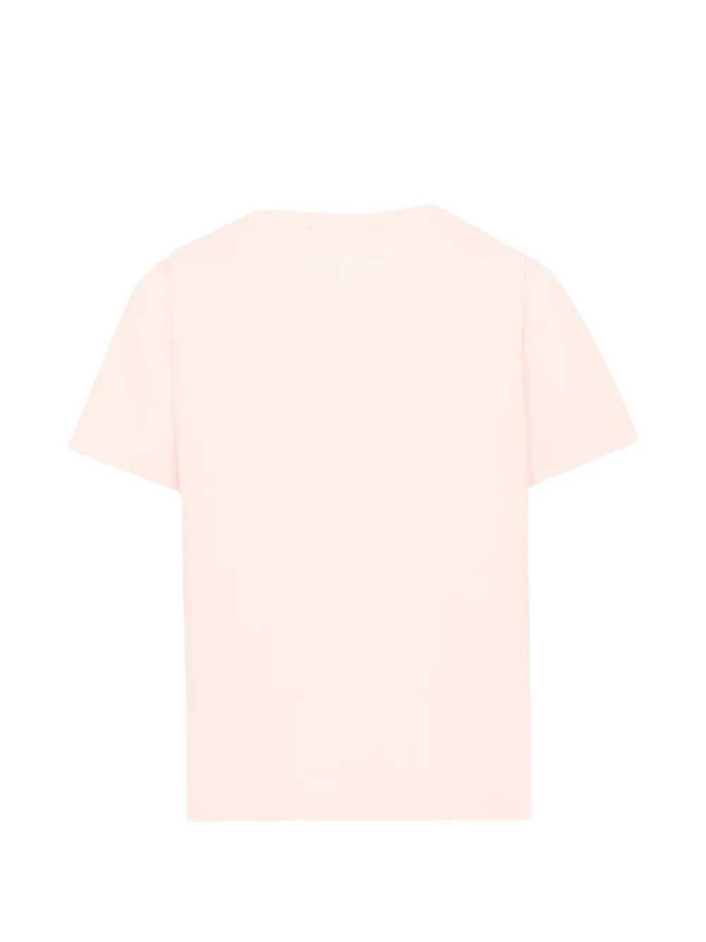 Balmain Kids T-shirt met logoprint Roze