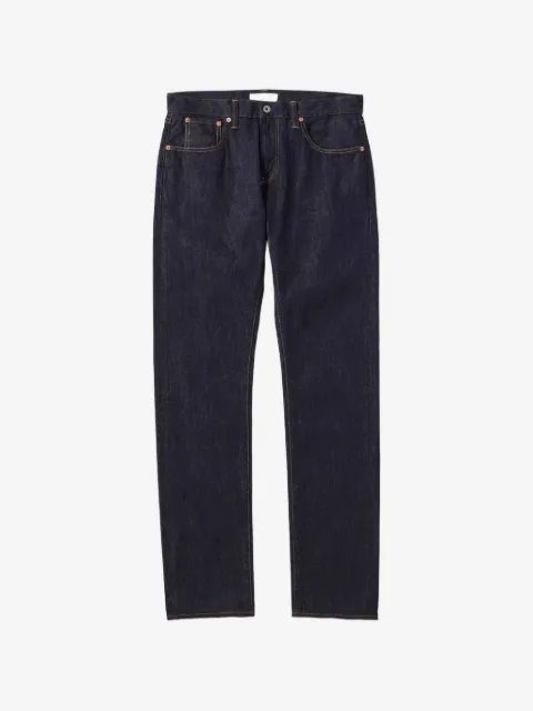 Japan Blue Jeans logo贴花修身牛仔裤