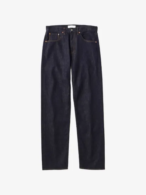 Japan Blue Jeans Straight-Leg-Jeans mit Logo-Patch