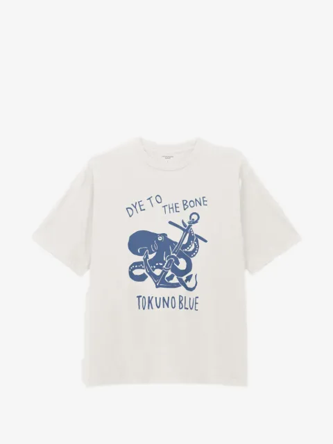 Momotaro playera con pulpo estampado