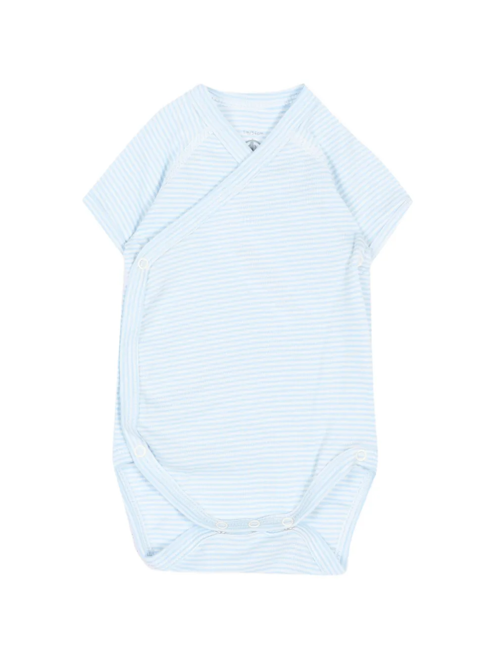 Petit Bateau Drie rompers met walvis-print Wit