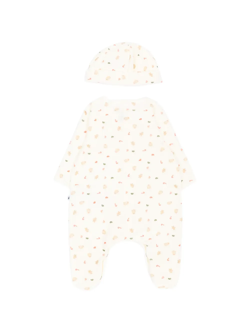 Petit Bateau Pyjama met print Beige