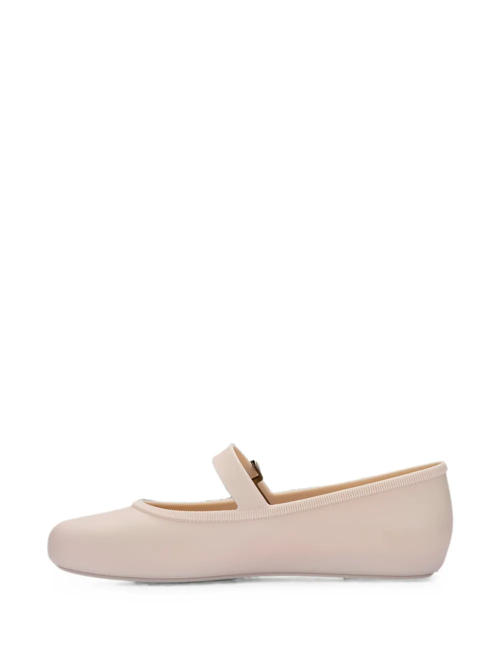 Melissa Soft ballerina's met gespsluiting Beige