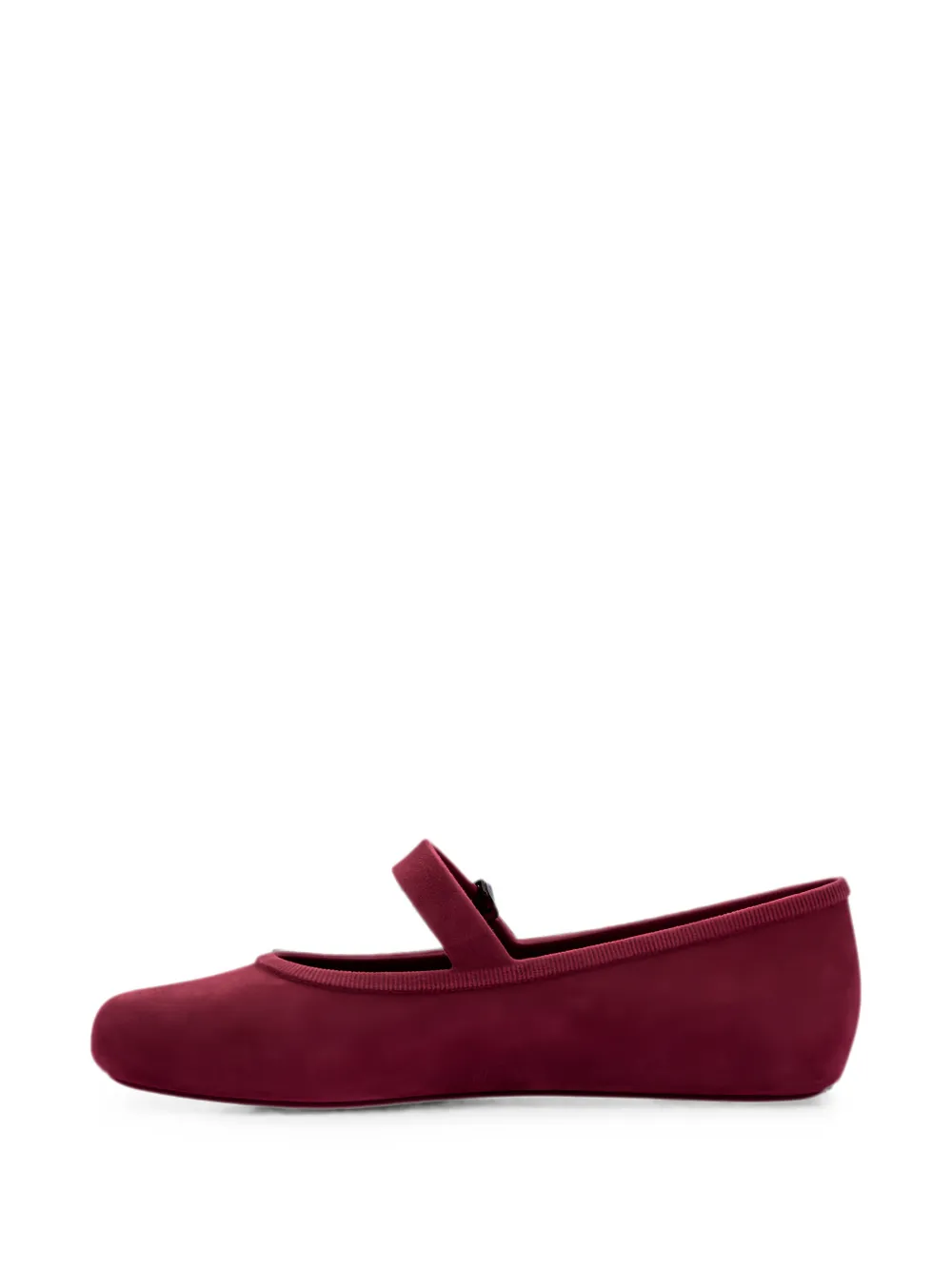 Melissa Soft Ballerina fluwelen ballerina's Rood