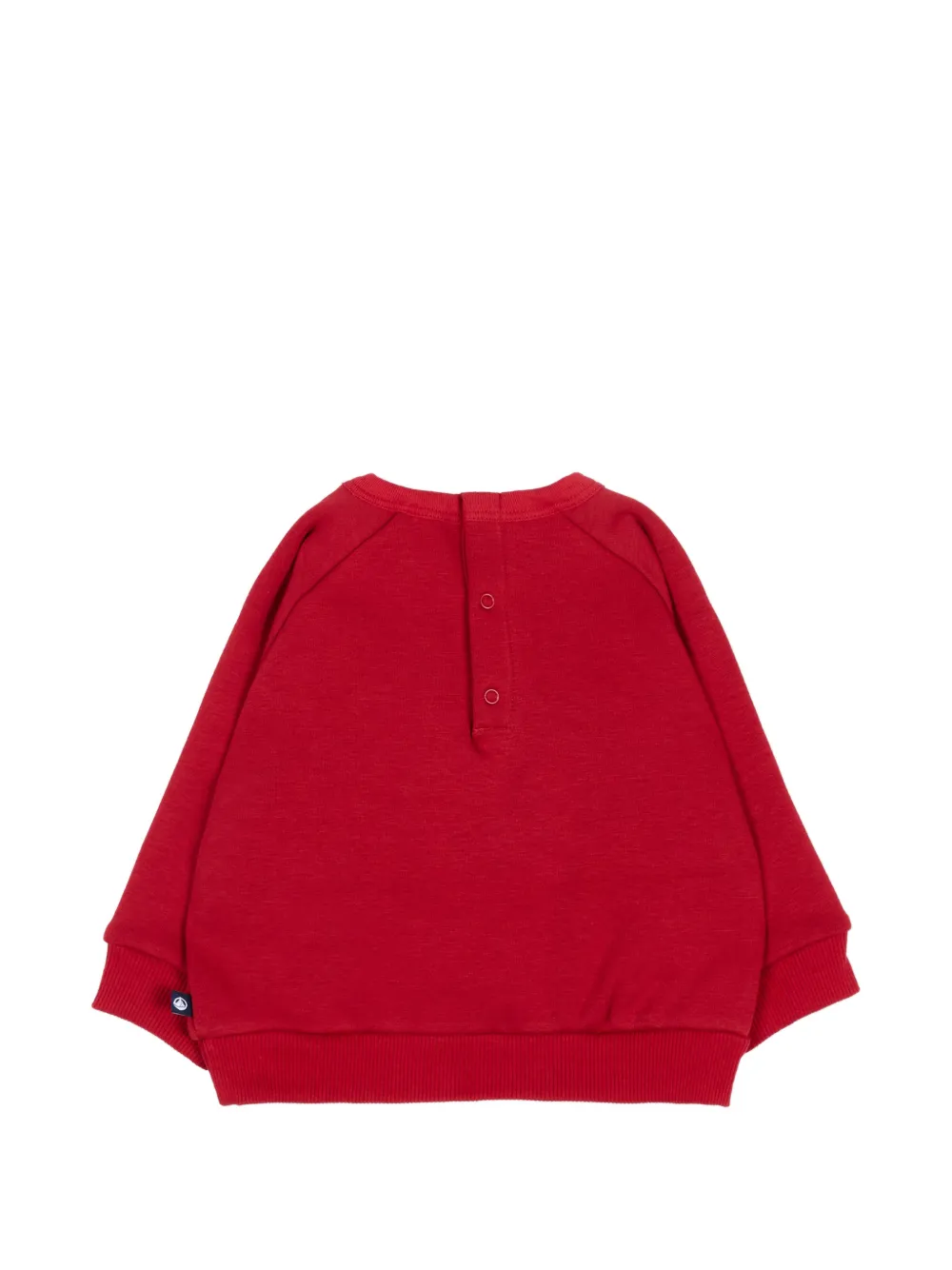 Petit Bateau Sweater met dierenpatch Rood