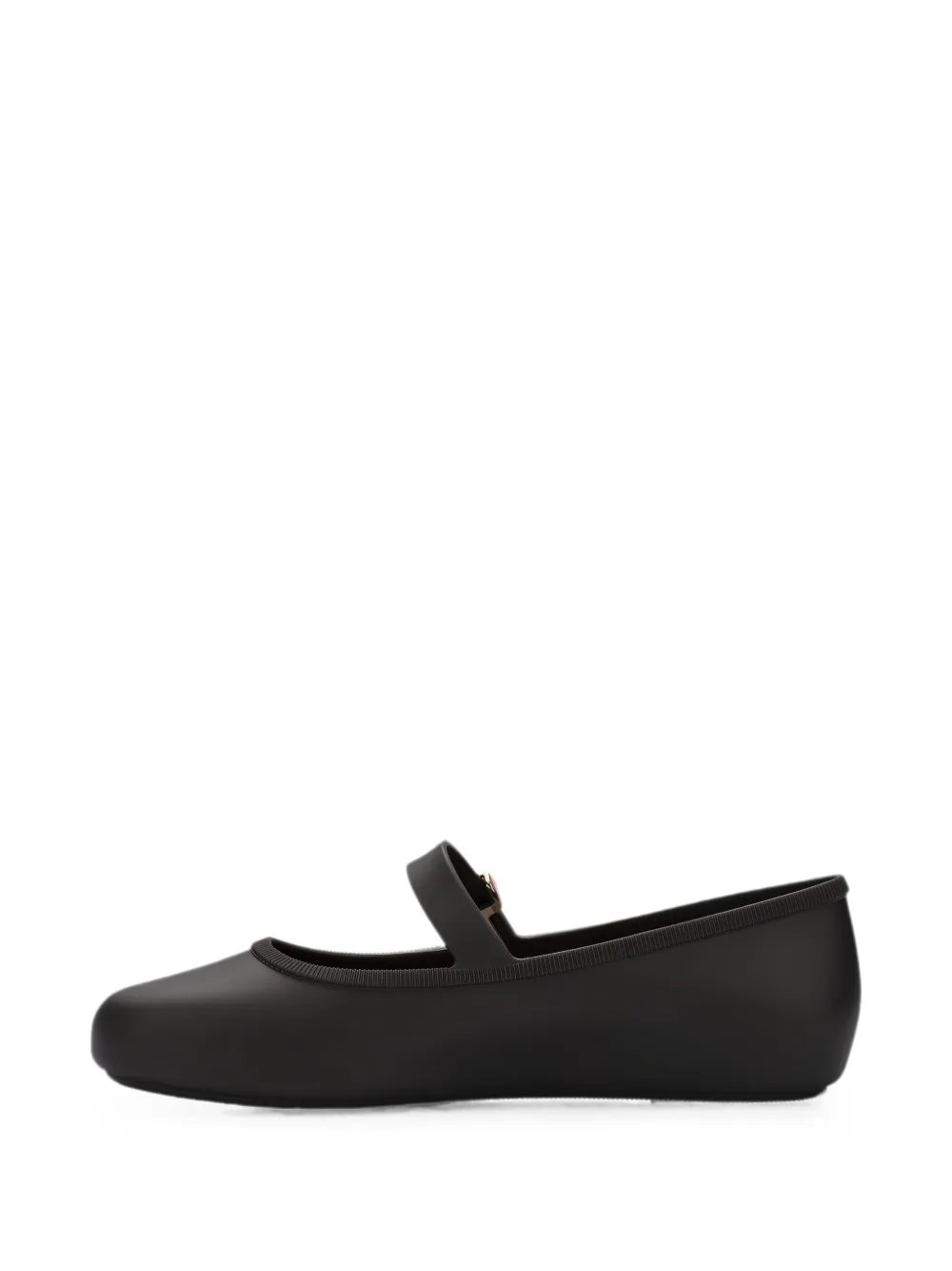 Melissa Soft ballerina's met gespsluiting Zwart