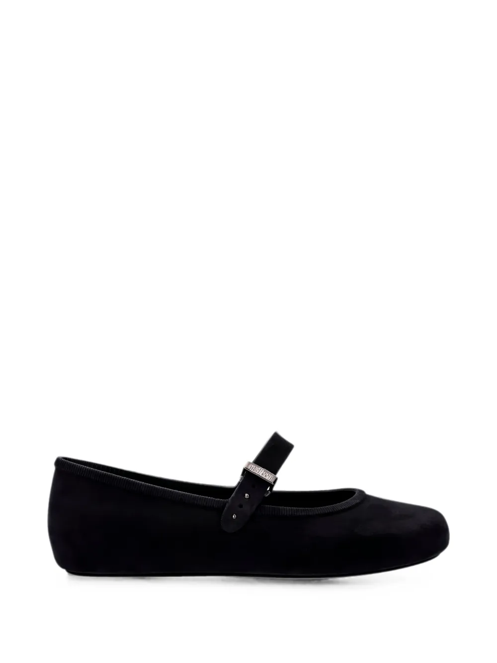 Melissa Ballerine Soft con fibbia - Nero