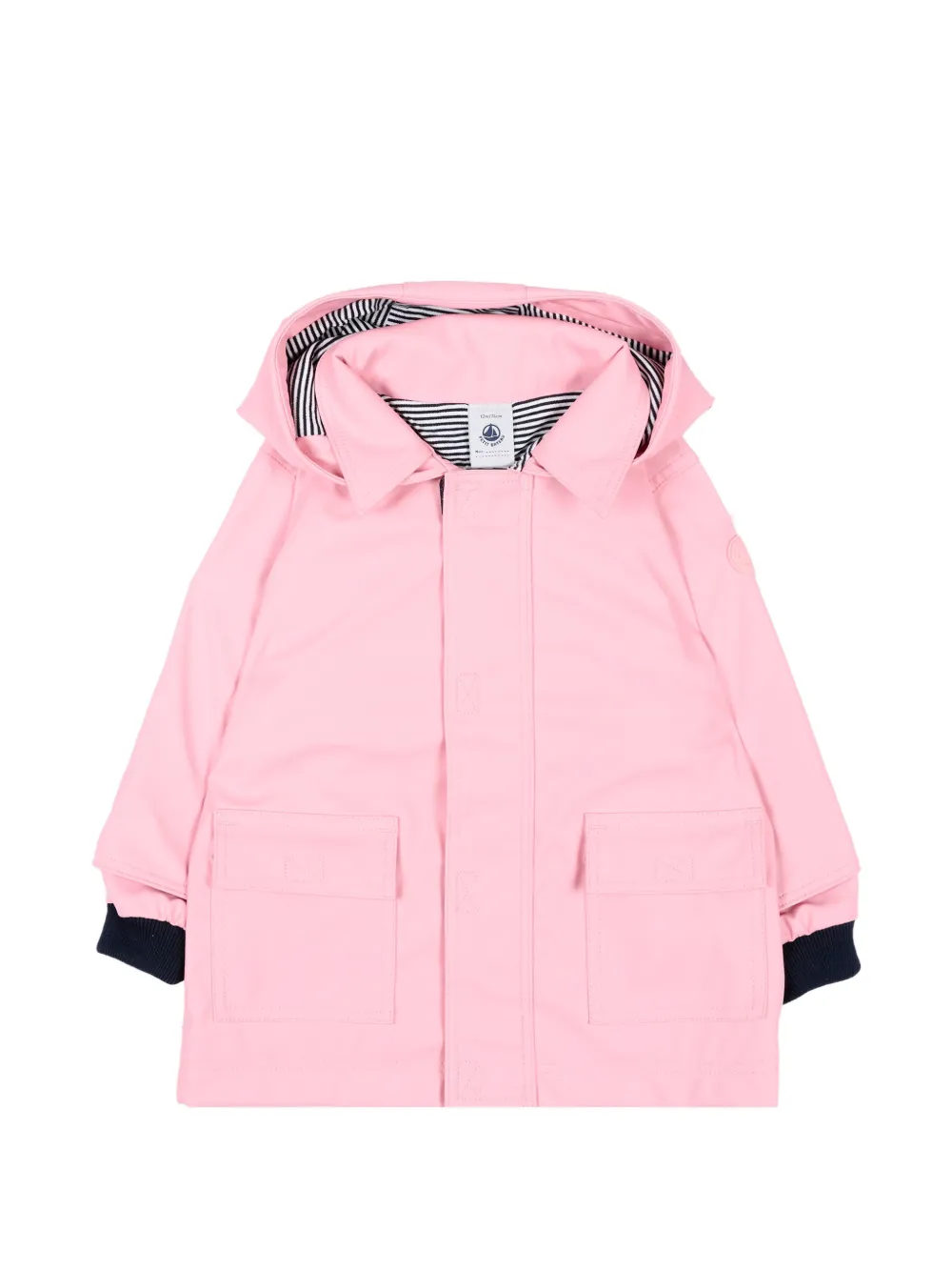 Petit Bateau hooded raincoat - Rosa
