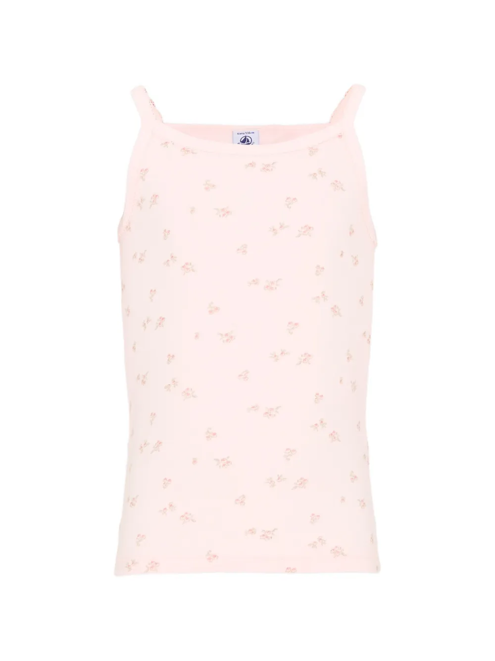 Petit Bateau Driedelige set met strik-detail en bloemen-print Roze