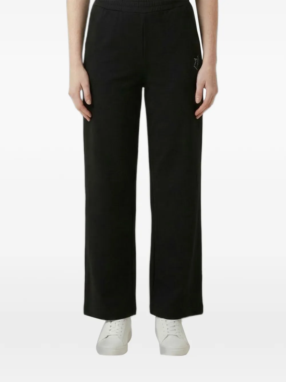 Armani Exchange Trainingsbroek verfraaid met logo Zwart