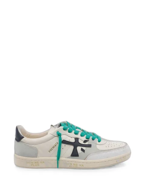 Premiata zapatillas Clay con parche del logo
