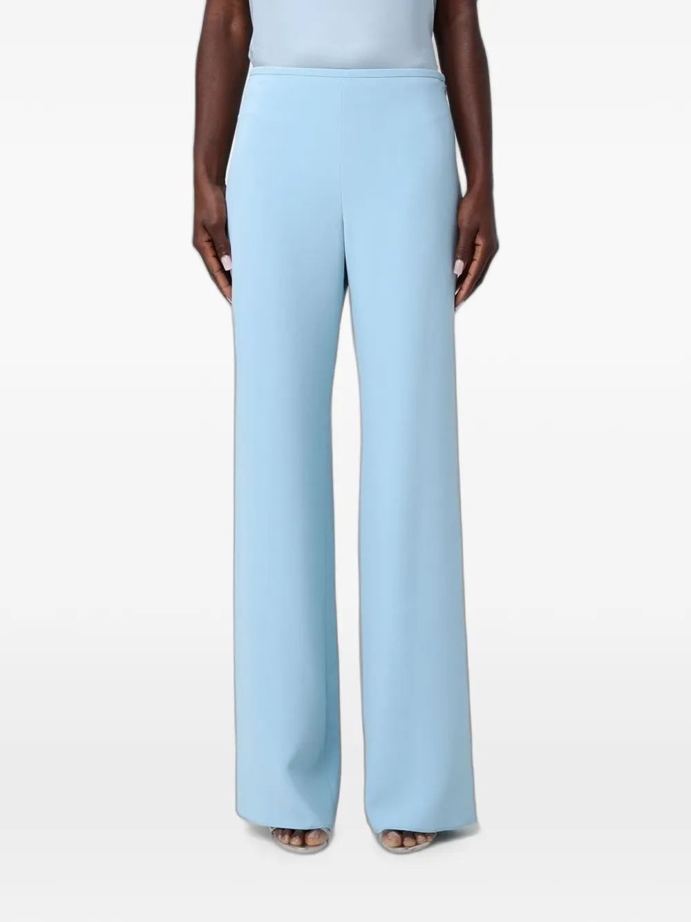 Emporio Armani straight-leg trousers - Blau